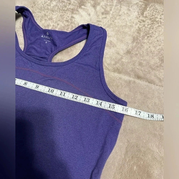 Athleta Racer Back Tank Top Size Small Purple - Picture 4 of 5